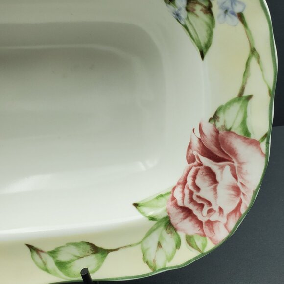 Westbury Court Christina Vegetable Bowl Jessica McClintock Floral Serving Bowl - Picture 5 of 9